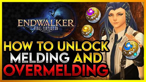 how to unlock melding ffxiv.